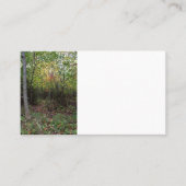 秋の散歩 名刺 (正面)