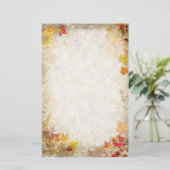 秋の文房具 便箋 (スタンド正面)