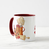 秋の料理用具 マグカップ (正面左)