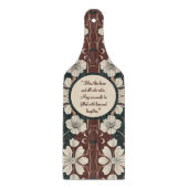 秋の新緑がカスタマイズ可能 カッティングボード (正面)