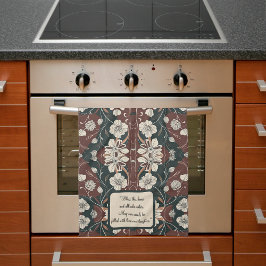 秋の新緑がカスタマイズ可能 キッチンタオル