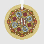 秋の新芸術アクリルオーナメント オーナメント (裏面)