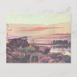 秋の日の休日はがき シーズンポストカード