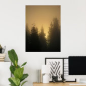 秋の日の出のポスター ポスター (ホームオフィス)