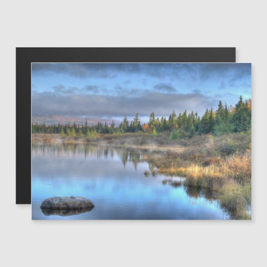 秋の日の出アットモーズヘッドレイクメイン (正面/裏面)