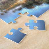 秋の日の出アットモーズヘッドレイクメイン ジグソーパズル (側面)