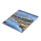 秋の日の出アットモーズヘッドレイクメイン タイル (側面)