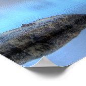 秋の日の出アットモーズヘッドレイクメイン ポスター (角)