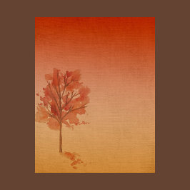 秋の日スクラップブック紙