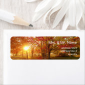 秋の日光 ラベル (インサイチュ)