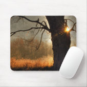 秋の日出 マウスパッド (マウス)