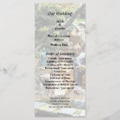 秋の日本庭園 プログラム (正面)