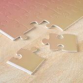 秋の日没グラデーションパズル ジグソーパズル (側面)