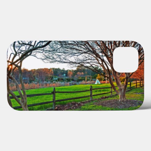秋の日没バイシャーリーテイラー Case-Mate iPhoneケース (裏面 (横))