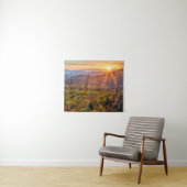 秋の日没ビーコンハイツ タペストリー (インサイチュ(横))