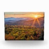 秋の日没ビーコンハイツ フォトブロック (正面)