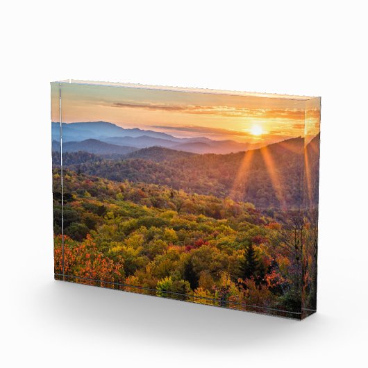 秋の日没ビーコンハイツ フォトブロック (右)