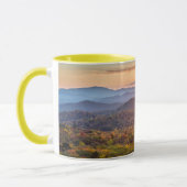 秋の日没ビーコンハイツ マグカップ (左)