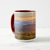 秋の日没ビーコンハイツ マグカップ (正面左)