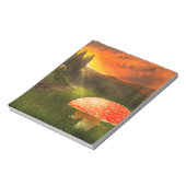 秋の日没。 ノートパッド (回転)