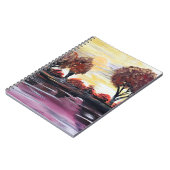 秋の日没 ノートブック (左側)