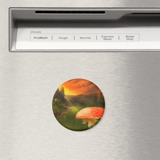 秋の日没。 マグネット (インサイチュ (食洗機))