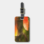 秋の日没。 ラゲッジタグ (正面縦)