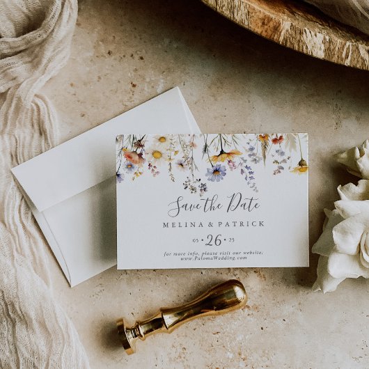 秋の日照山花水平結婚の セーブザデート