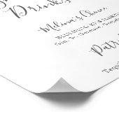 秋の日照野花の名物ドリンク ポスター (角)