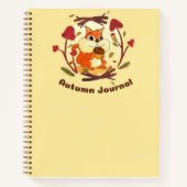 秋の日誌🤎🥨🍁 ノートブック (正面)