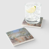 秋の日 ストーンコースター (横)