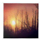 秋の日 タイル (正面)