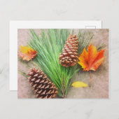 秋の日 ポストカード (正面/裏面)