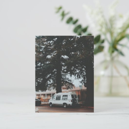 秋の日Eugene Oregon シーズンポストカード (スタンド正面)