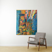 秋の景色とボートbyワッシリーカンディンスキー タペストリー (インサイチュ)