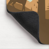 秋の景色のマウスパッド マウスパッド (コーナー)