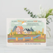 秋の景色の移動発表 招待状 (スタンド正面)