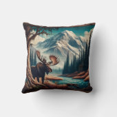 秋の景色を楽しめるムースバイマウンテンストリーム クッション (裏面)