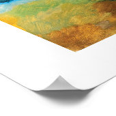 秋の景色バイワッシリーカンディンスキー ポスター (角)