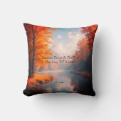 秋の景色装飾用クッション クッション (正面)