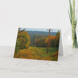 秋の景色 カード