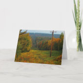 秋の景色 カード (正面)