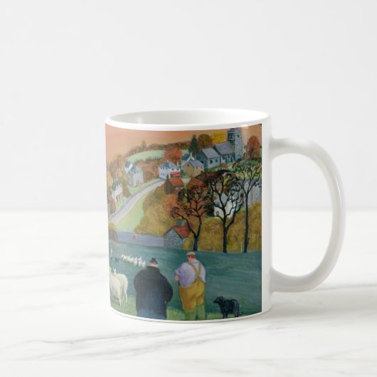 秋の景色 コーヒーマグカップ (右)