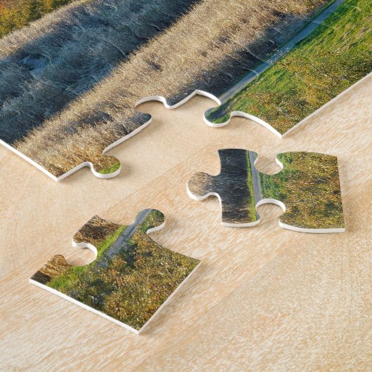 秋の景色 ジグソーパズル (側面)