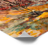 秋の景色 | ジョージ・ルークス ポスター (角)