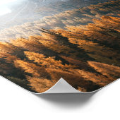 秋の景色 ポスター (角)