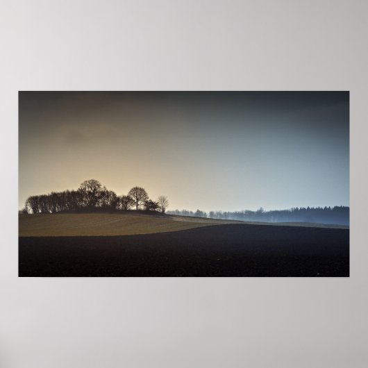 秋の景色 ポスター (正面)