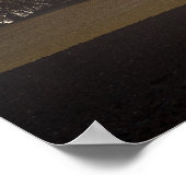 秋の景色 ポスター (角)