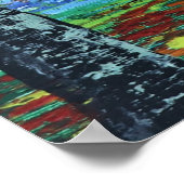 秋の景色 ポスター (角)