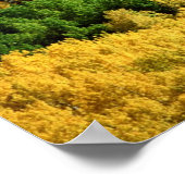 秋の景色 ポスター (角)